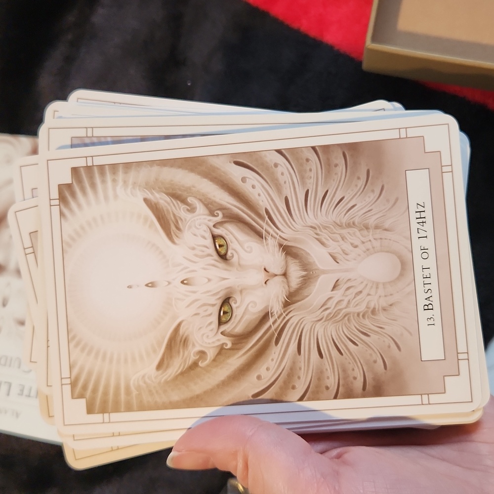LIKE NEW! White Light Oracle Deck - Picture 5 of 11
